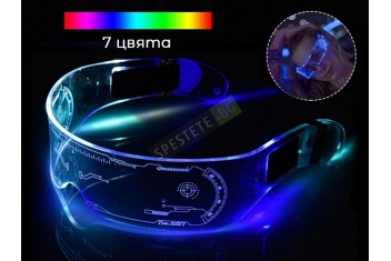 Футуристични светещи очила-foto3