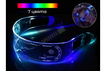 Футуристични светещи очила-foto3
