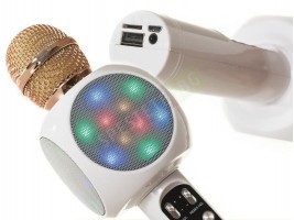 Караоке микрофон със светлини-foto2