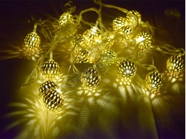 Коледни лампички метални фигурки -foto4