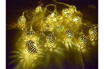 Коледни лампички метални фигурки -foto4