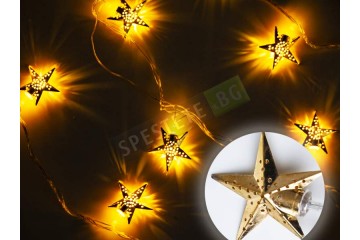 Коледни лампички метални фигурки -foto3