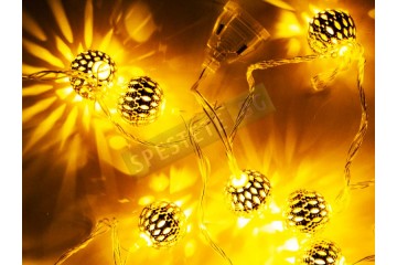 Коледни лампички метални фигурки -foto2