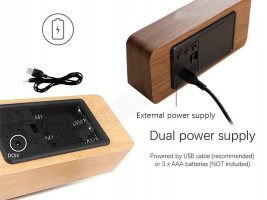 Луксозен дигитален часовник-foto3