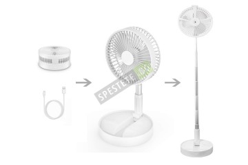 Сгъваем вентилатор с акумулаторна батерия-foto4