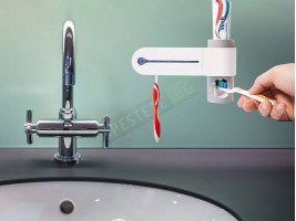 Стерилизатор за четки за зъби с диспенсер-foto2