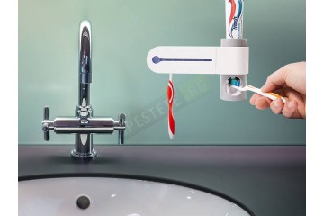 Стерилизатор за четки за зъби с диспенсер-foto2