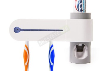 Стерилизатор за четки за зъби с диспенсер-foto3