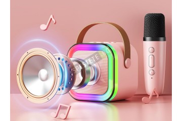 Безжична мини колонка с микрофон-foto2