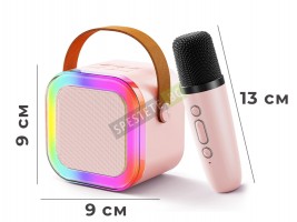 Безжична мини колонка с микрофон-foto3