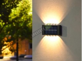 Голяма соларна лампа за стена-foto2