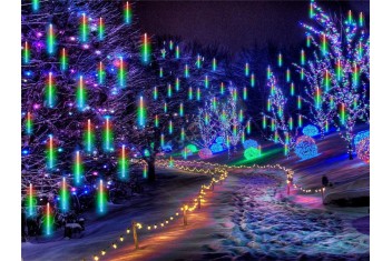 Коледни LED лампички висулки-foto4