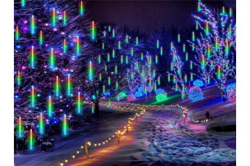 Коледни LED лампички висулки-foto4