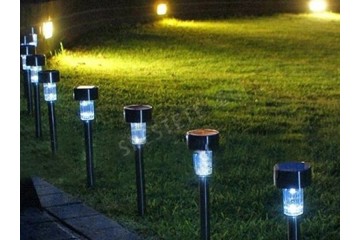 Комплект 4бр. соларни лампи за градина-foto2