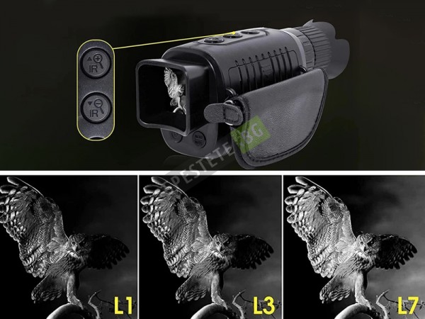 Монокъл с нощно виждане и запис