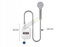 Проточен бойлер с душ слушалка-foto5