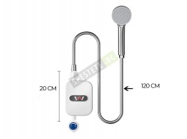 Проточен бойлер с душ слушалка-foto5