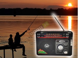 Ретро радио със соларен панел-foto3