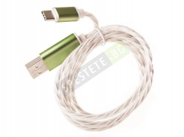 Светещ цветен кабел за зареждане на телефони-foto2