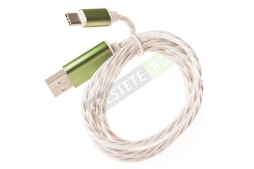 Светещ цветен кабел за зареждане на телефони-foto2