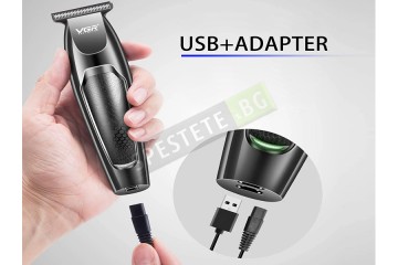 Акумулаторна машинка за подстригване и оформяне-foto2