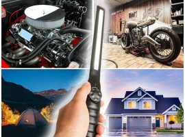 Акумулаторна работна лампа с магнитна стойка