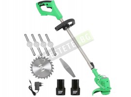 Безжичен електрически тример и резачка 2в1-foto3