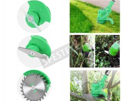 Безжичен електрически тример и резачка 2в1-foto2