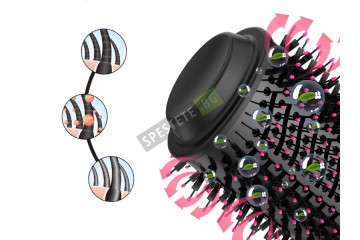 Електрическа четка и сешоар 2в1-foto3