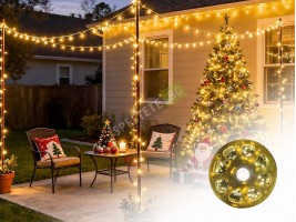 Коледни лампички за външен монтаж 20м-foto2