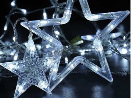 Коледни лампички звезди-foto4