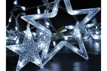 Коледни лампички звезди-foto4