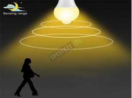 LED Крушка със сензор за движение-foto5