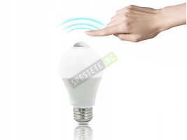 LED Крушка със сензор за движение-foto8