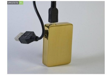 Метална елетрическа запалка-foto4