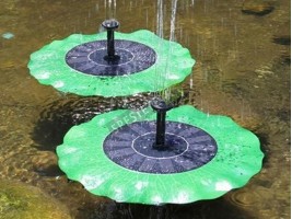 Соларен фонтан водна лилия-foto3