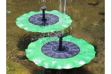 Соларен фонтан водна лилия-foto3