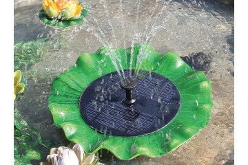 Соларен фонтан водна лилия-foto2