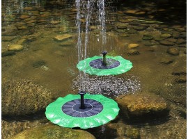 Соларен фонтан водна лилия-foto4