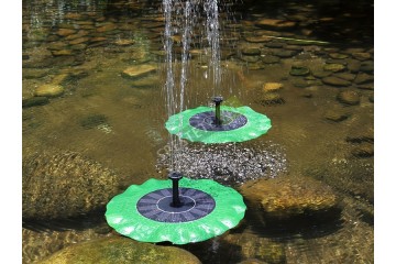 Соларен фонтан водна лилия-foto4