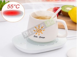 Загряваща подложка за чаша-foto3