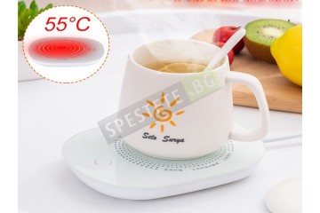 Загряваща подложка за чаша-foto3