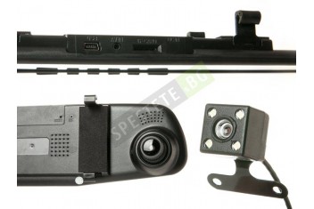 Автомобилно задно огледало с камера-foto2