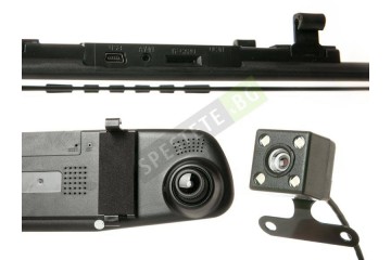 Автомобилно задно огледало с камера-foto2