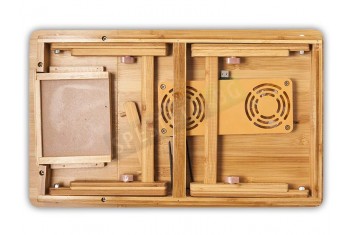 Бамбукова охлаждаща масичка за лаптоп-foto2