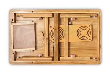 Бамбукова охлаждаща масичка за лаптоп-foto2