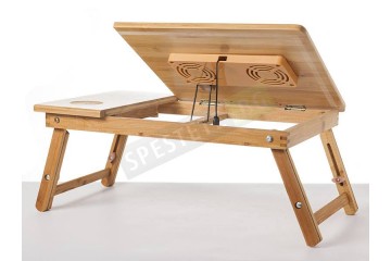 Бамбукова охлаждаща масичка за лаптоп-foto4