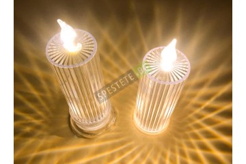 Декоративна LED лампа свещ-foto2