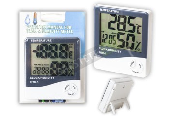 Дигитален часовник с термометър и влагомер-foto3