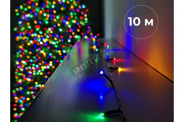 Коледни лампички тип гирлянд 10м-foto4